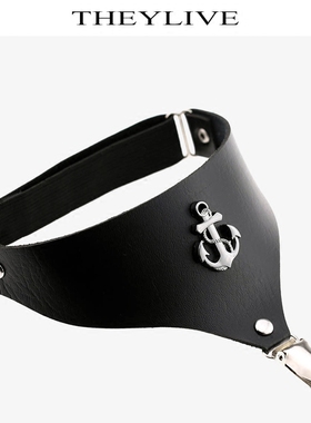 THEYLIVE 吊袜带 袜夹单头鸭嘴扣适合小腿腿肚围度35cm以上 1对装