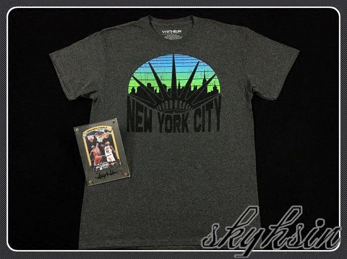 美帝潮牌 fifthsun new york city 大纽约城t恤 nyc美版短袖