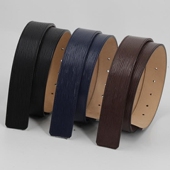 皮带男真皮不带头男士 腰带身针平滑扣无头皮带头层牛皮无扣不带扣