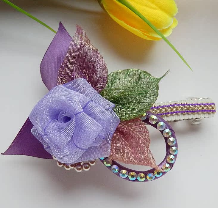 Broche femme en ruban - Ref 1174068 Image 4