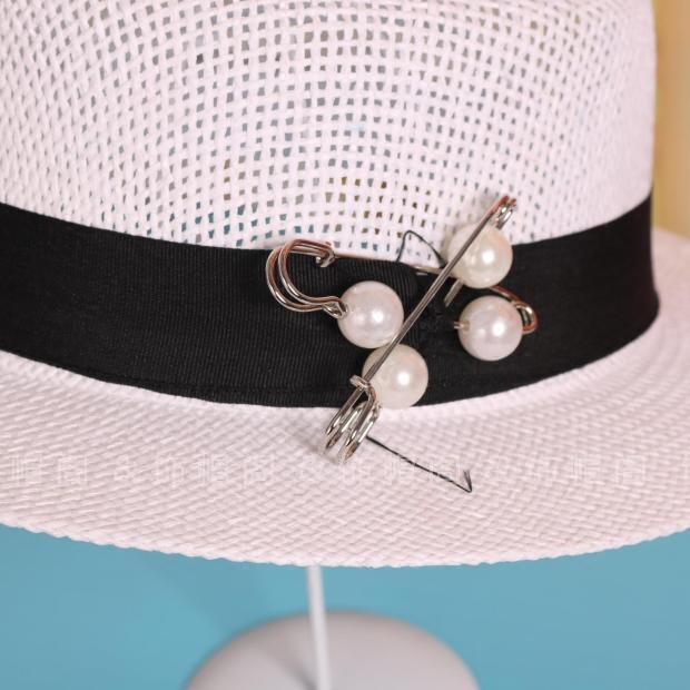 Chapeau pour homme Flat Top en paille - Ref 1925843 Image 4
