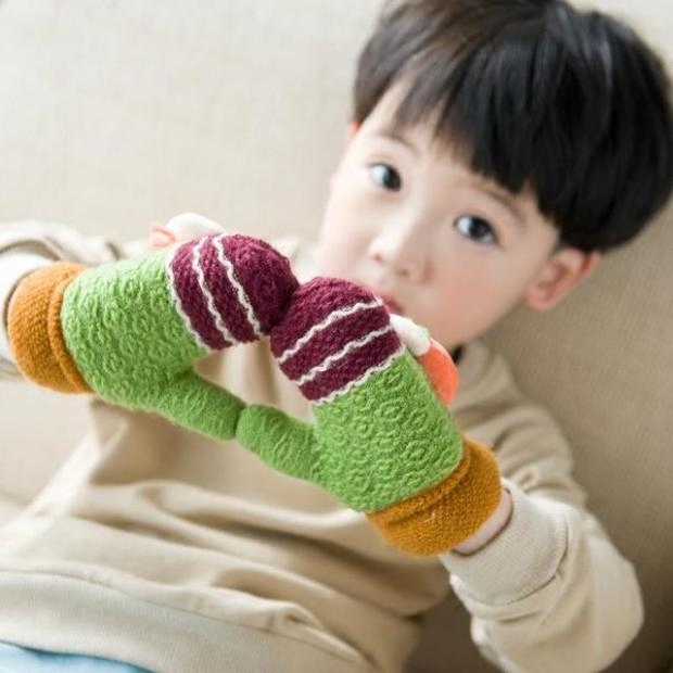 Gants pour enfants en acrylique - Ref 2146523 Image 1