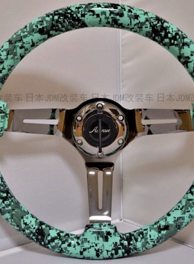 AvenuePerformance方向盘 350mm 绿 JDM USDM