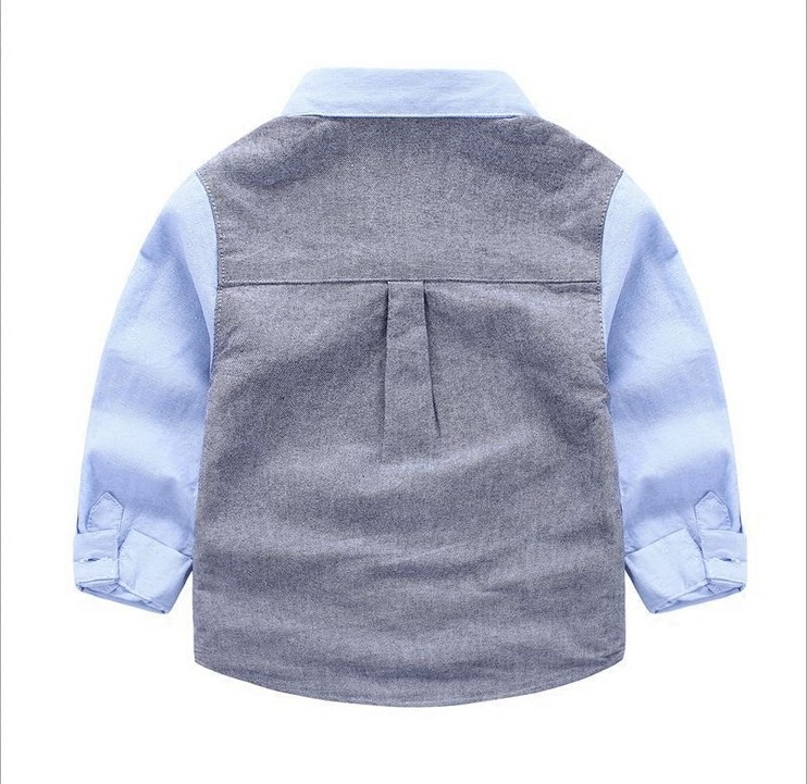 Chemise enfant à manche longue - Ref 2083429 Image 3