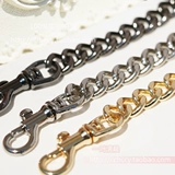 Цепь, аксессуар для сумки, качественная цепочка, металлическая сумка на одно плечо на цепочке, 9мм