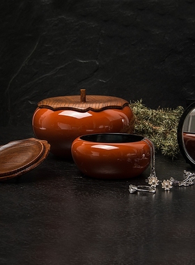 日本木质摆件首饰盒