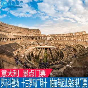 [罗马斗兽场-大门票]Colosseum古罗马广场+帕拉蒂尼山