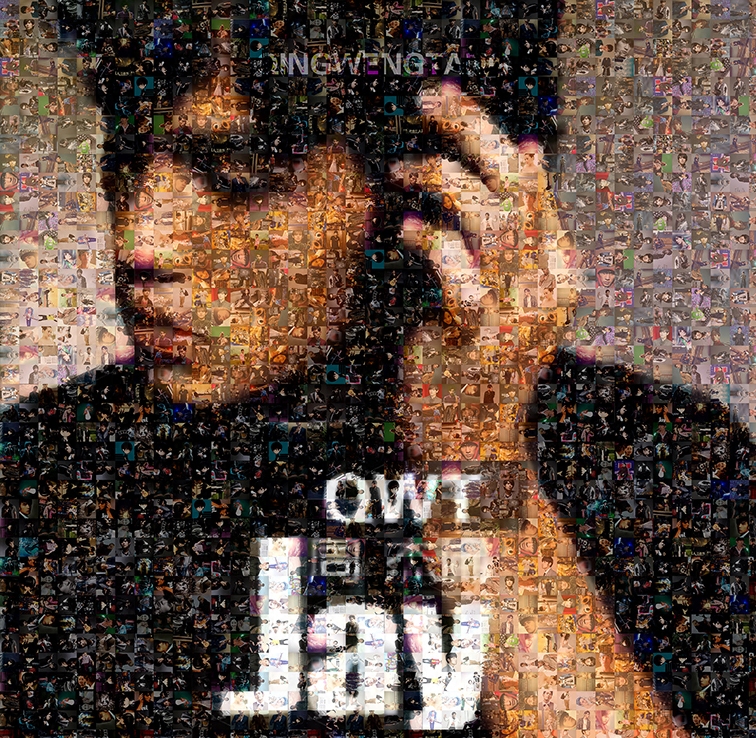 抖音千图成像定制/创意海报/ps拼图/个性礼品/装饰画/创意婚纱照