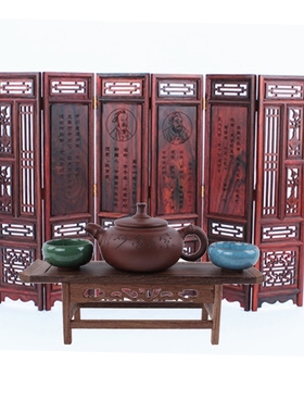 红木微缩仿明清家具中式风工艺品