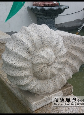 黄锈石小区动物雕塑摆件厂家直销