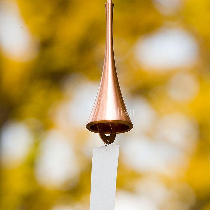 日本能作喇叭形风铃家居饰品