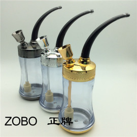 zobo正牌水烟壶全套，双重过滤水烟袋烧锅双用水烟斗过滤器烟具