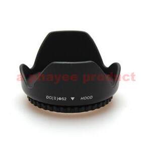 三皇冠 50mm标头适用花瓣罩 尼康50/1.8 35 1.8等镜头 52mm口径
