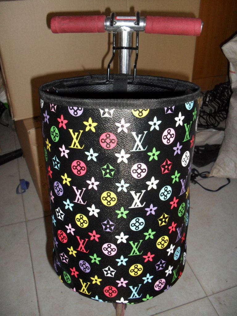 Panier pour vélo GOGO en toile - Ref 2267792 Image 3