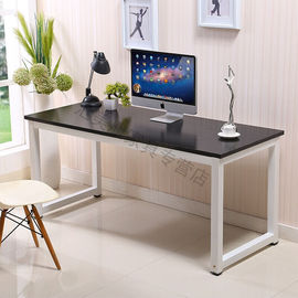 电脑桌操作台双人桌子简约1.1米1.3米1.5米1.米现代钢木台式机电