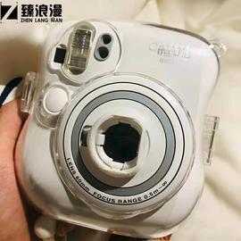 。适用于instax mini25/26专用水晶保护壳拍立得相机透明壳保护套