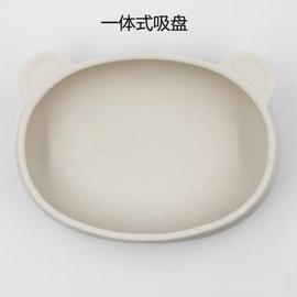 宝宝硅胶辅食吸盘碗勺婴儿便携卡，通学吃饭餐具防摔带盖非吸盘餐