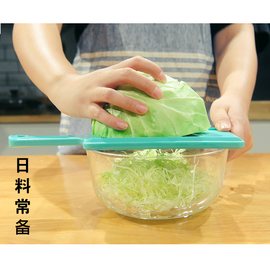 日本卷心菜刨丝器多功能包菜紫甘蓝，黄瓜蔬菜切丝器擦丝器辣水挤去