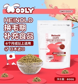 Wooly兔子平衡素营养素木瓜酵素换毛期补充食品日本进口分装100g