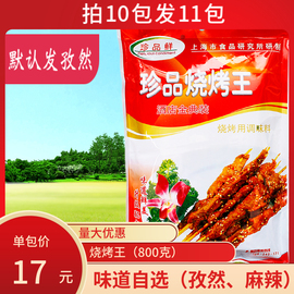 珍品鲜珍品烧烤王800g撒料烤鱼烤猪牛羊兔肉烤调味料买10包送1包