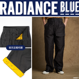 Nigel Cabourn 秋冬独家款Moleskin英军军裤男RADIANCE-Blue