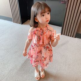 女童公主裙儿童裙子小童，洋装洋派6衣服3岁女孩幼儿夏季服饰碎