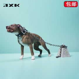 jxk16比特犬凶猛动物，宠物仿真狗，模型手办周边搭配兵人