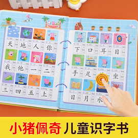 儿童识字大王3000认字卡片幼儿点读早教机笔发声书幼儿园有声神器