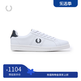 fredperry男士休闲鞋，2024夏季纯色平跟侧边透气运动鞋b6312