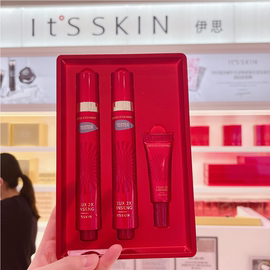 韩国It's skin/伊思晶钻红参蜗牛滚珠眼霜淡化黑眼圈细纹15ml*2