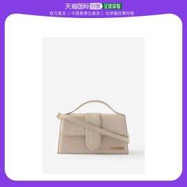 香港直邮潮奢 Jacquemus 女士Bambino suede handbag 手提包