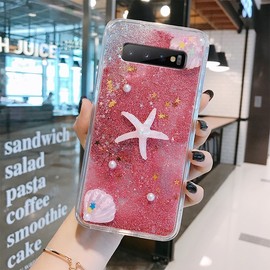 适用三星S10 5G手机壳samsung galaxy s105g case cover女款SM-G977B流沙smg977b3星s1O网红ins风s10盖世