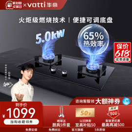 华帝i10071b燃气灶煤气灶，家用双灶5.0kw灶具，天然气液化