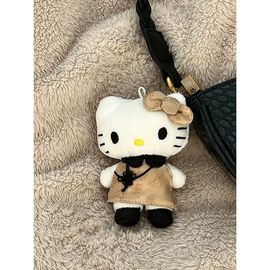 中古旗袍hellokitty公仔，可爱kt毛绒玩具凯蒂猫玩偶，书包背包挂饰