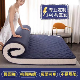 定制床垫家用榻榻米乳胶，软垫加大防滑2.2m单人上下铺可折叠海绵垫