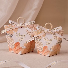 婚礼喜糖盒ins风创意结婚伴手礼糖果盒专用喜糖袋手提糖盒礼盒