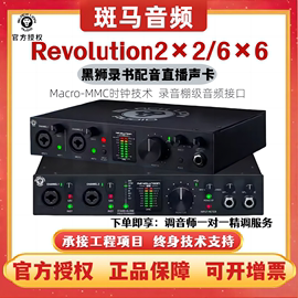 黑狮2x26×6声卡专业录音，编曲直播有声书，配音usb外置声卡套装