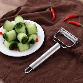 黄瓜削薄片造型大茄子西葫芦刨丝萝卜工具不锈钢双头切丝刮片器