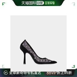 alexanderwang亚历山大王，女士高跟鞋细跟水晶露趾凉鞋