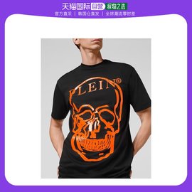 韩国直邮PHILIPP PLEIN22SS短袖T恤男UTK0157 PJY002N 0220Black