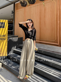 DIGM韩系设计感不规则交叉绑带v领女短款露腰针织防晒衫春夏罩衫