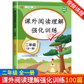 2024小学二年级阅读理解专项训练书上下册人教版课外阅读强化训练题语文 2上册下册课本同步练习册看图说话写话作文每日一练天天练