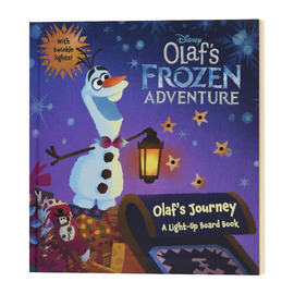 冰雪奇缘之雪宝的大冒险 Olaf's Frozen Adventure Journey  英文原版Disney迪士尼翻翻纸板书 进口儿童读物书籍