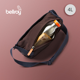 Bellroy澳洲Sling Mini Premium 4L迷你随行包真皮腰包单肩斜挎包