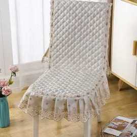 新厂销高档桌布罩家用椅子，套罩2022椅套，餐桌餐椅套蕾丝布艺凳子品