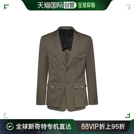 香港直发Dior Homme 男士军绿色翻领大口袋西服 213C251A 4739 64