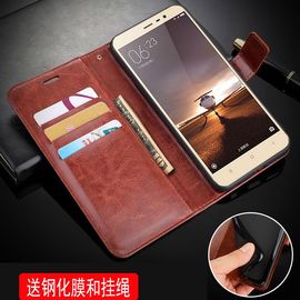 红米note3手机壳翻盖2015112外壳皮夹2015611保护套5.5寸noto3钢化膜nete3软壳redmi钱包款nite3磁扣闹特三男