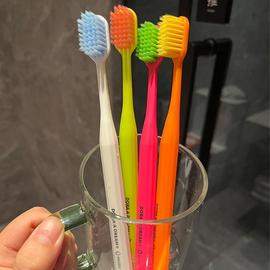 朵拉的梦牙刷芭比粉配绿牙刷开口笑牙刷，软毛牙刷情侣牙刷粉色牙刷