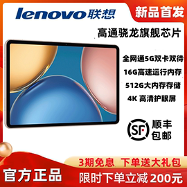 lenovo联想12寸平板电脑学习机，护眼5g全网高清屏(高清屏)娱乐14办公wifi