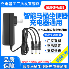 12V12.6V14.8V16V智能马桶家用全自动坐便器专用锂电池充电器线DC